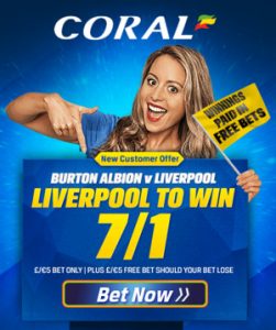 Burton Albion v Liverpool Betting Tips (23\/8\/16) - The Start Of A Cup ...