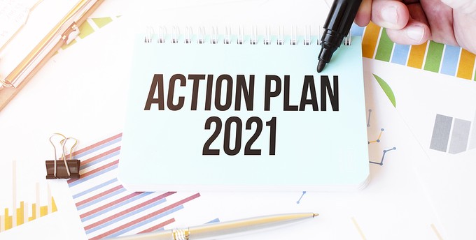 Action Plan 2021 on Desk