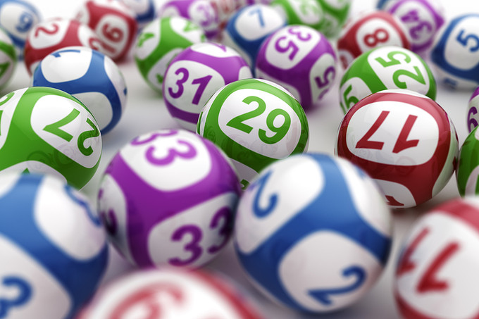 Colourful Lottery Balls