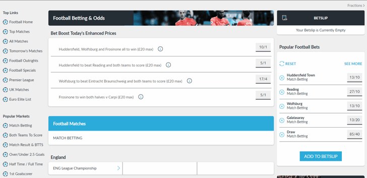 BetVictor Screenshot