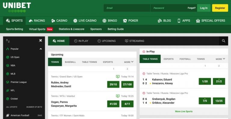 unibet live casino